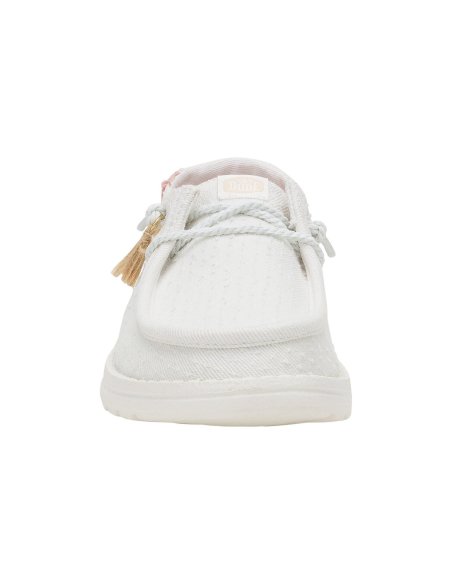 Wendy Perf Canvas Scarpa Donna Con Lacci Hey Dude