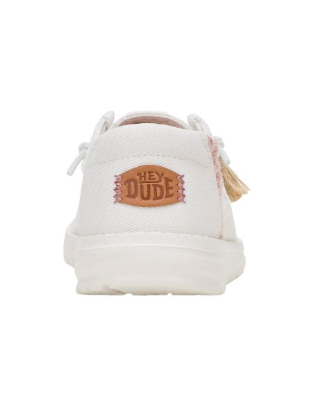 Wendy Perf Canvas Scarpa Donna Con Lacci Hey Dude