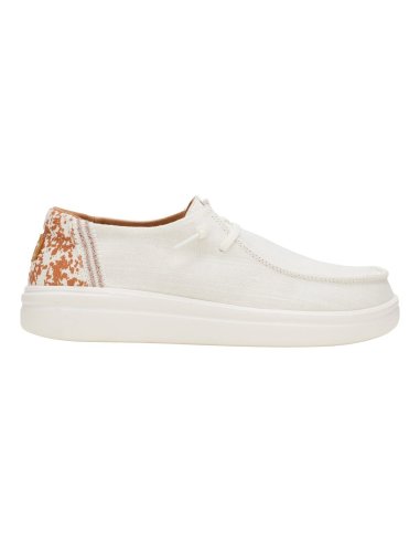 Wendy Rise Animal Scarpa Donna Con Lacci Hey Dude