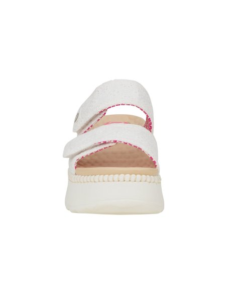 Delray Slide Eyelet Ciabatta Donna Con Doppio Velcro Hey Dude