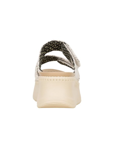 Delray Slide Surf Baja Ciabatta Donna Con Doppio Velcro Hey Dude