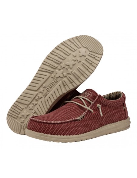 Wally Braided Scarpa Uomo Con Lacci Hey Dude