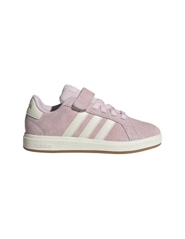 Grand Court 00s El Scarpa Bimba Con Lacci Adidas