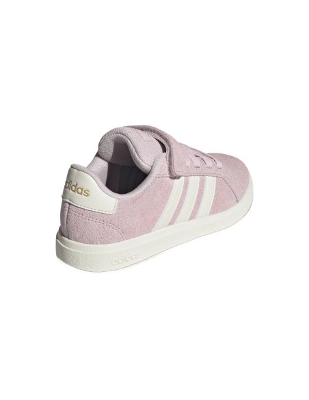 Grand Court 00s El Scarpa Bimba Con Lacci Adidas