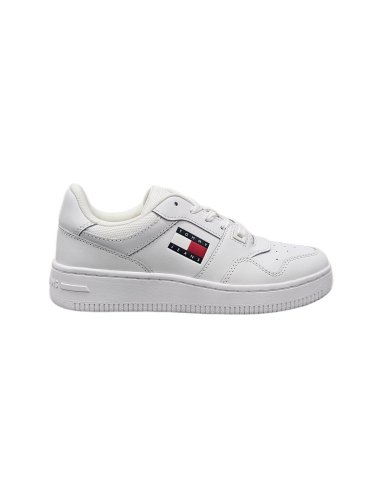 Retro Basket Scarpa Ragazzi Con Lacci Tommy Jeans
