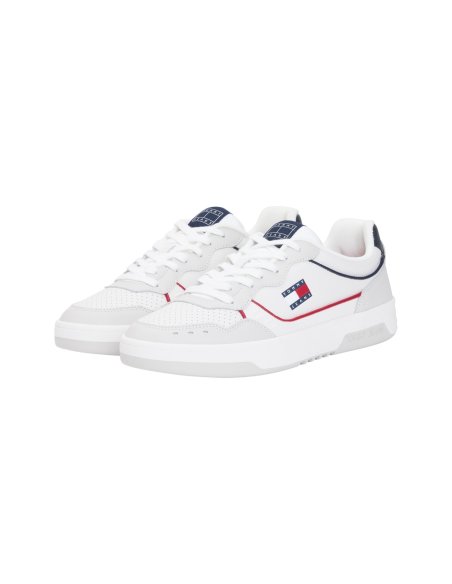 Cupsole Elevated Leather Scarpa Uomo Con Lacci Tommy Jeans