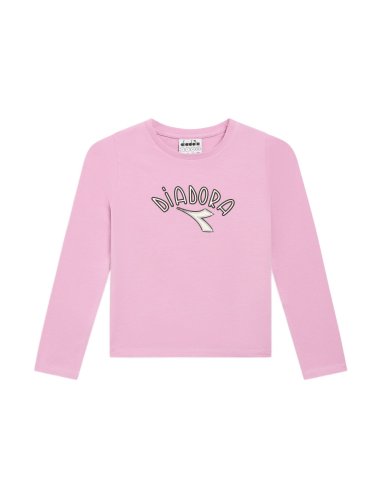 T-Shirt Bimba Manica Lunga Diadora