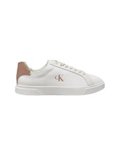 Low Pro Cups Leather Scarpa Ragazza/Donna Con Lacci Calvin Klein