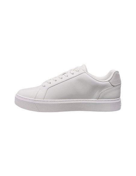 Classic Cupsole Laceup Leather Scarpa Uomo Con Lacci Calvin Klein