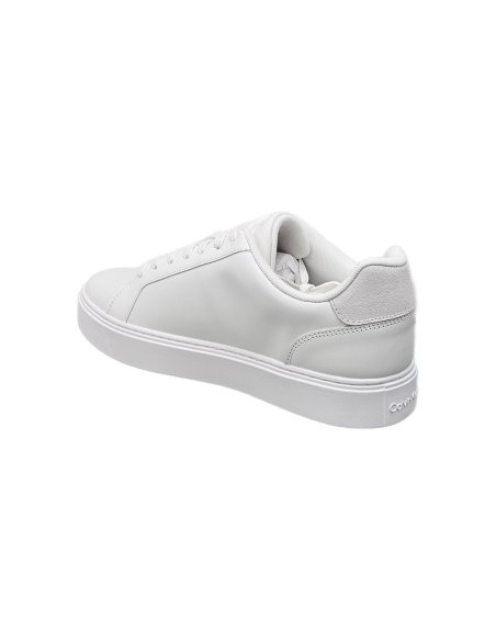 Classic Cupsole Laceup Leather Scarpa Uomo Con Lacci Calvin Klein
