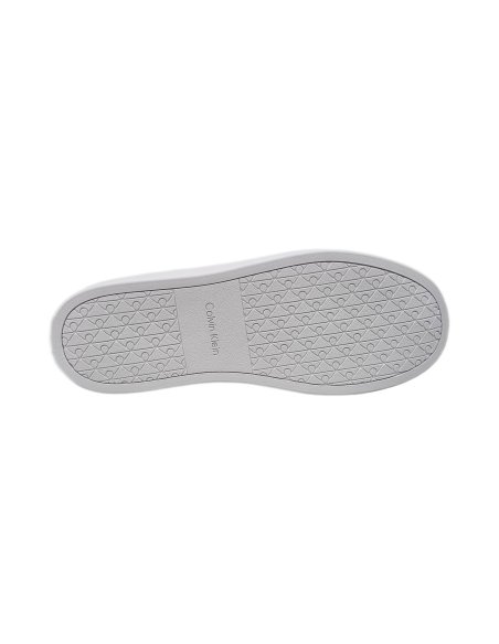 Classic Cupsole Laceup Leather Scarpa Uomo Con Lacci Calvin Klein