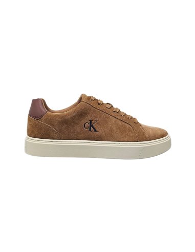 Classic Cupsole Laceup Suede Scarpa Uomo Con Lacci Calvin Klein