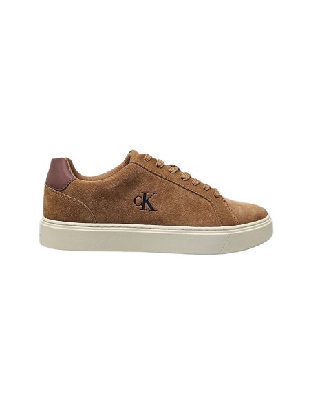 Classic Cupsole Laceup Suede Scarpa Uomo Con Lacci Calvin Klein