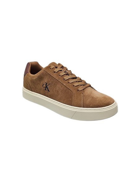 Classic Cupsole Laceup Suede Scarpa Uomo Con Lacci Calvin Klein